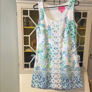 Lilly Pulitzer Pink and White Dress